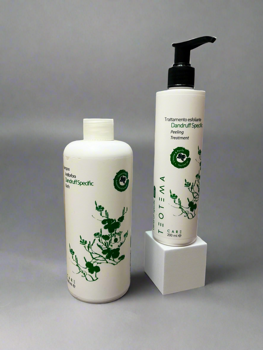 Rinkinys pleiskanotai galvos odai