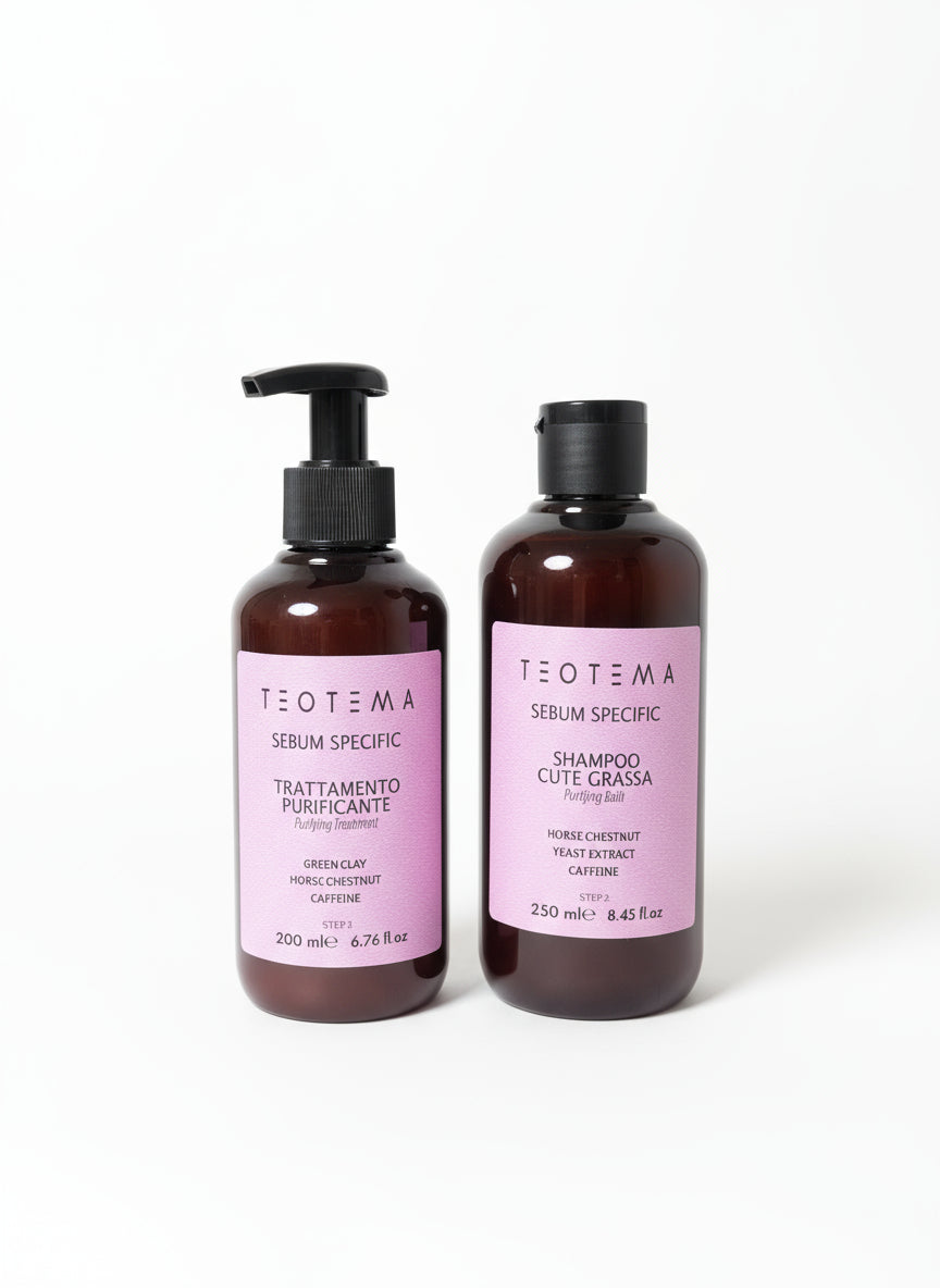 Rinkinys riebiems plaukams