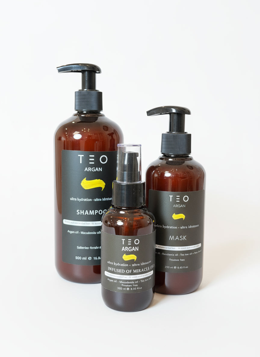 Rinkinys su argano aliejumi