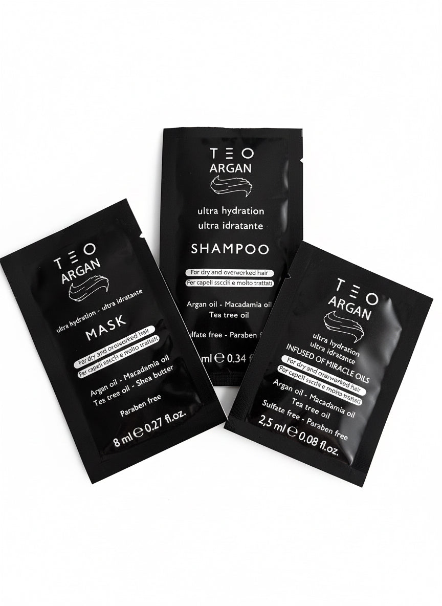 Mėginukai su argano aliejumi