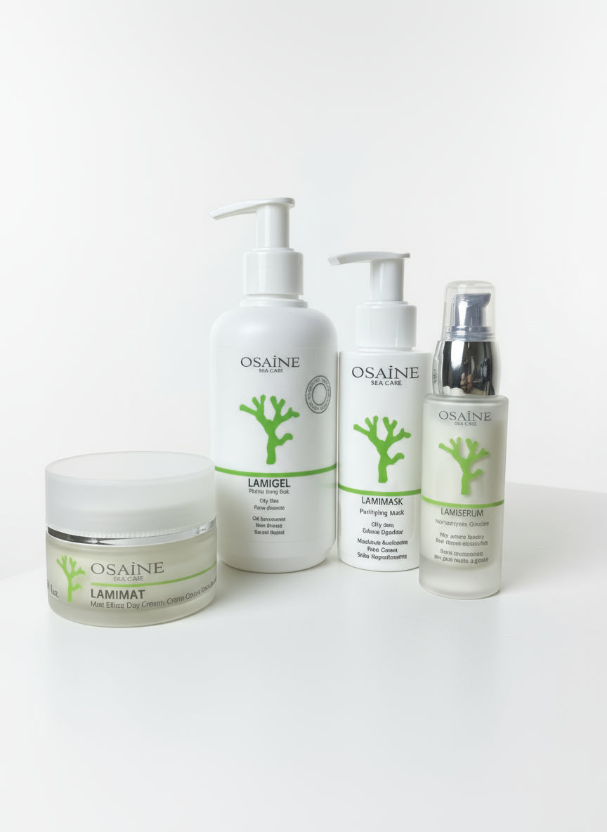 Rinkinys riebiai veido odai